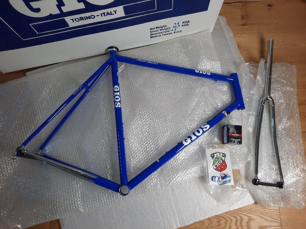 Gios Steel Master Frameset Staal Frame Steel 56 58 NIEUW NEW, Gios, Overige typen, Onbekend, Nieuw