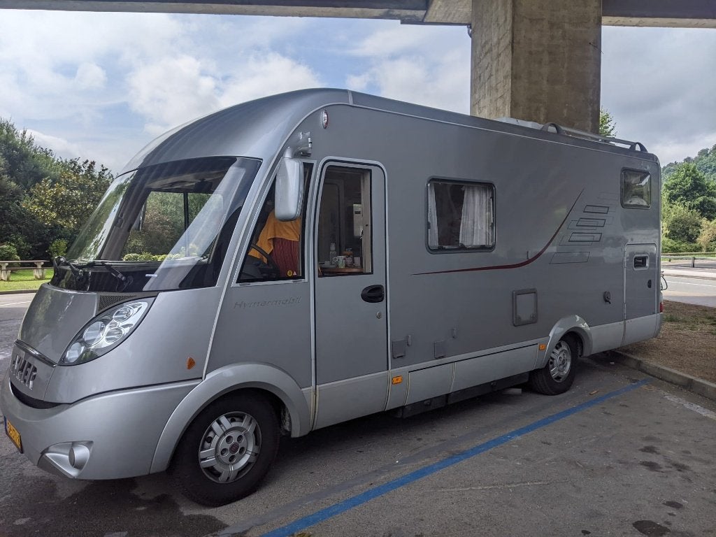 Hymer B 674 SL, Caravans en Kamperen, Integraal, Ringverwarming, Fiat, Particulier