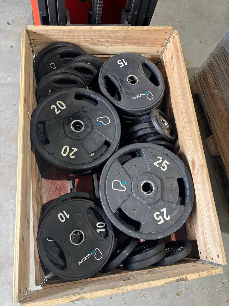 Partij PU Jordan x Puregym Olympische Halterschijven 472,5 k, Ophalen, Gebruikt, Jordan, Jordan
