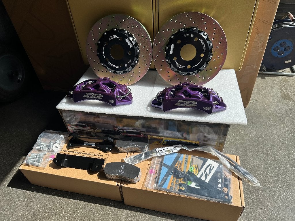 D2 Racing Big Brake Kit 304mm 4-pod - Mazda Mx-6 Mx6 88-92, Ophalen of Verzenden
