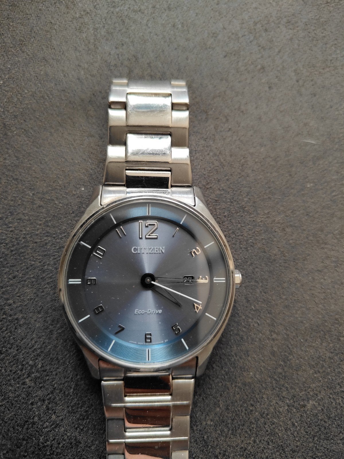 Citizen eco drive, Ophalen, Staal, Zo goed als nieuw, Polshorloge