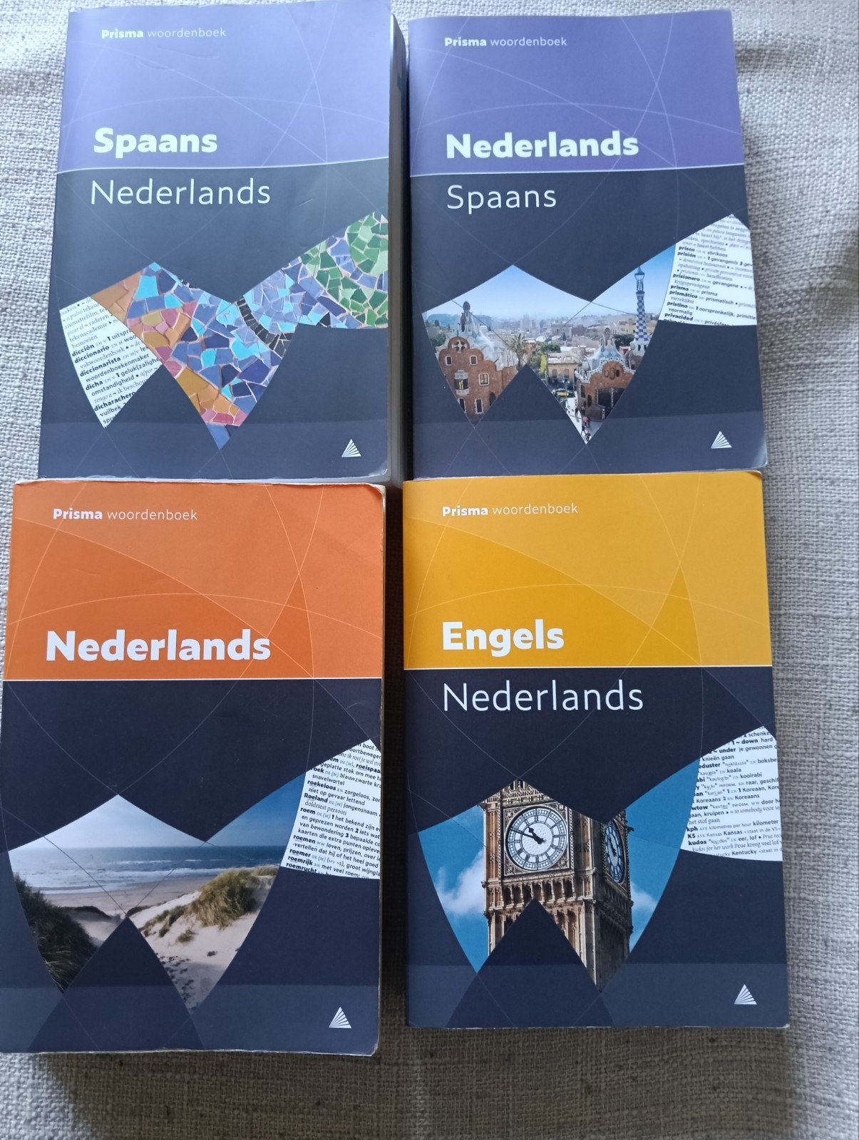 Prisma Woordenboeken: Spaans en Engels (4-delige set), Ophalen of Verzenden, Gelezen, Prisma of Spectrum, Nederlands