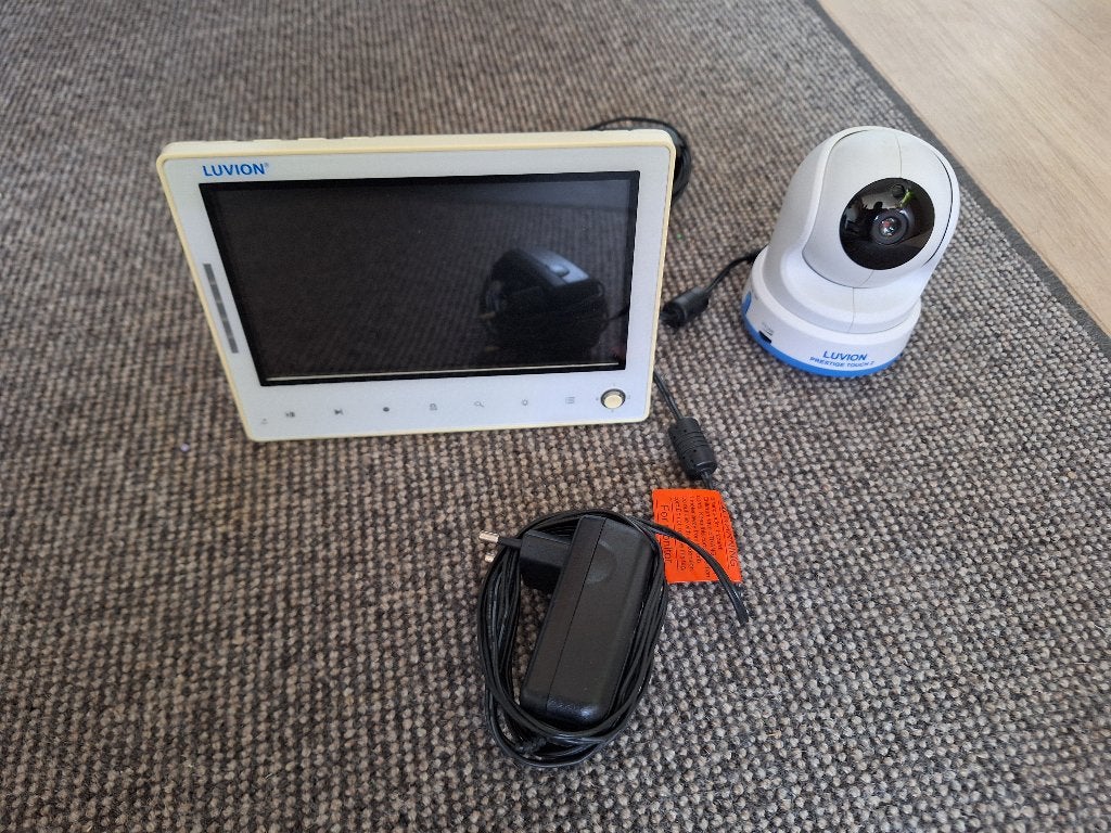 Babyfoon Luvion Touch 2, Kinderen en Baby's, Ophalen, Gebruikt, Minder dan 100 meter, Camera