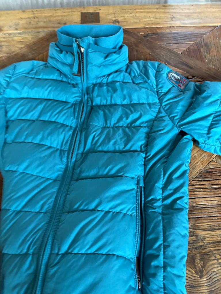 Parajumpers jasje lichtblauw maat 8-10 jaar, Ophalen of Verzenden, Zo goed als nieuw