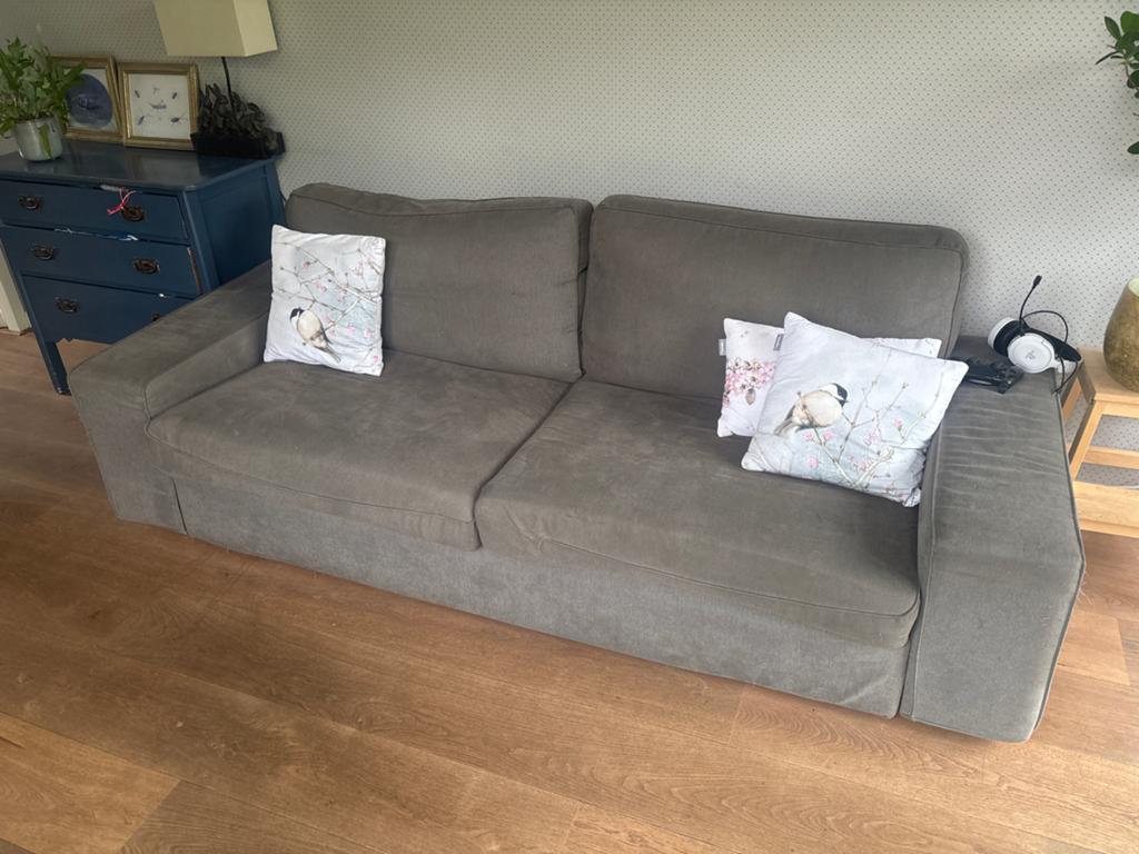 Bank 3 zits, Huis en Inrichting, Banken | Bankstellen, Ophalen, Gebruikt, Driepersoons, 75 tot 100 cm