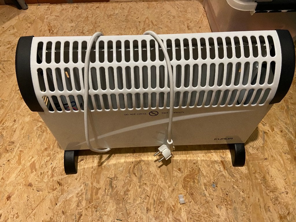 convectorkachel eurom, 30 tot 80 cm, 500 tot 800 watt, Kachel, Ophalen of Verzenden