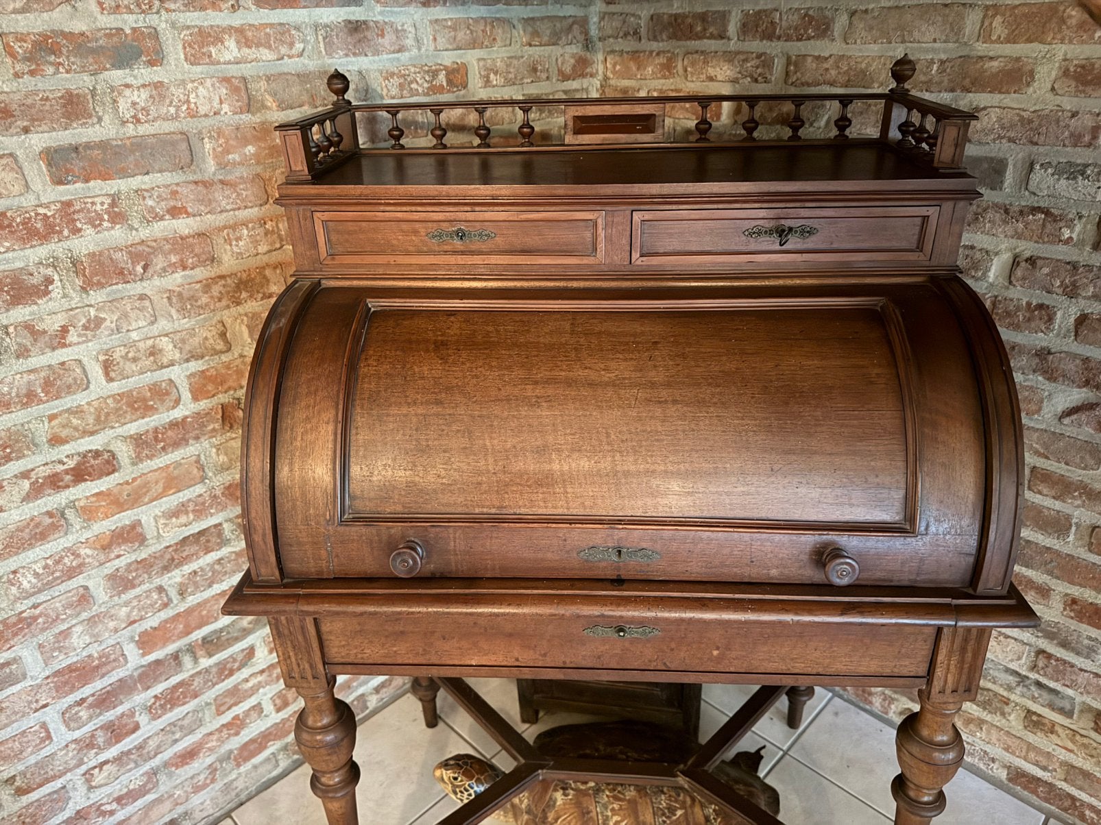 Antiek rolluik bureau, Antiek en Kunst, Antiek | Overige Antiek, Ophalen