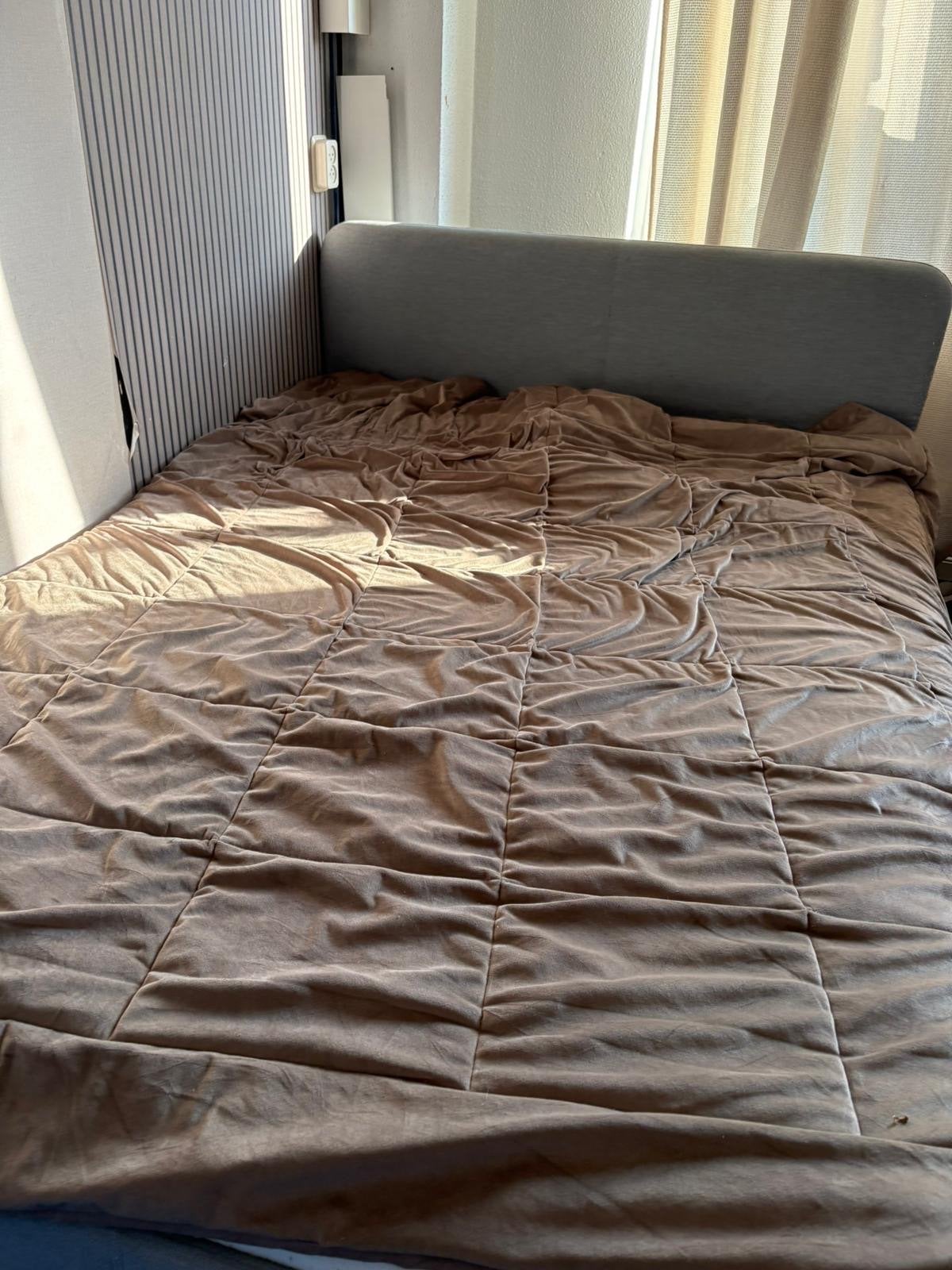 Gratis bed 140x200 incl. matras - zelf ophalen/demonteren, Ophalen, Gebruikt, Tweepersoons, 140 cm