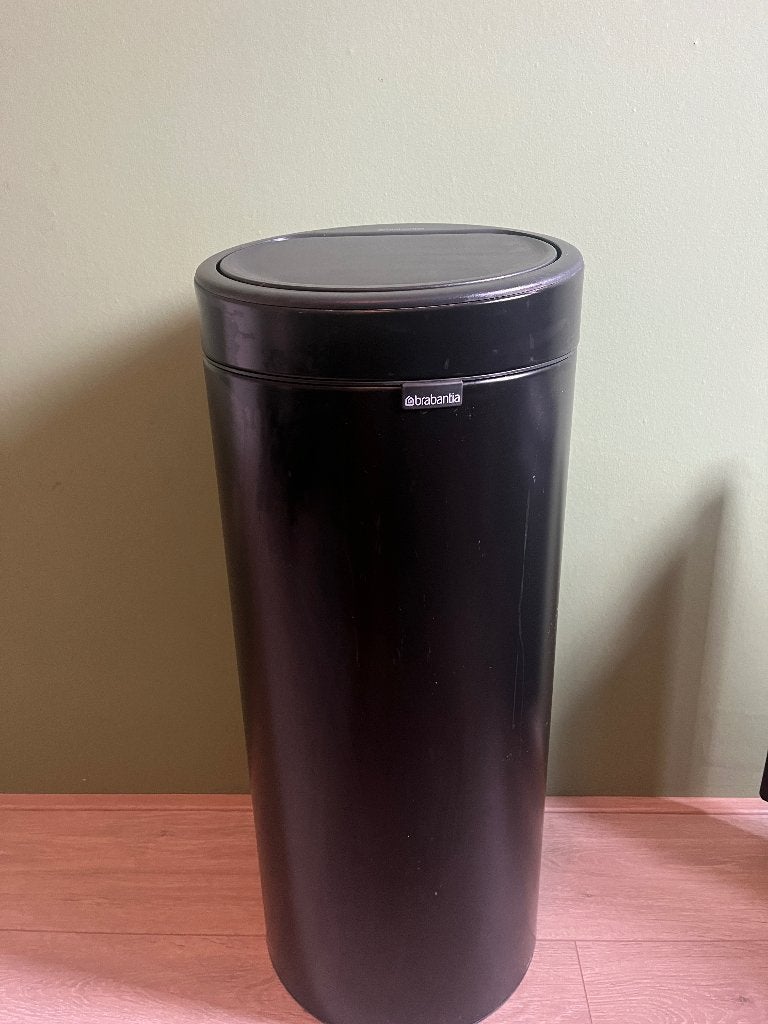 Brabantia touch bin 30L, Ophalen, Gebruikt, Rvs, 75 – 100