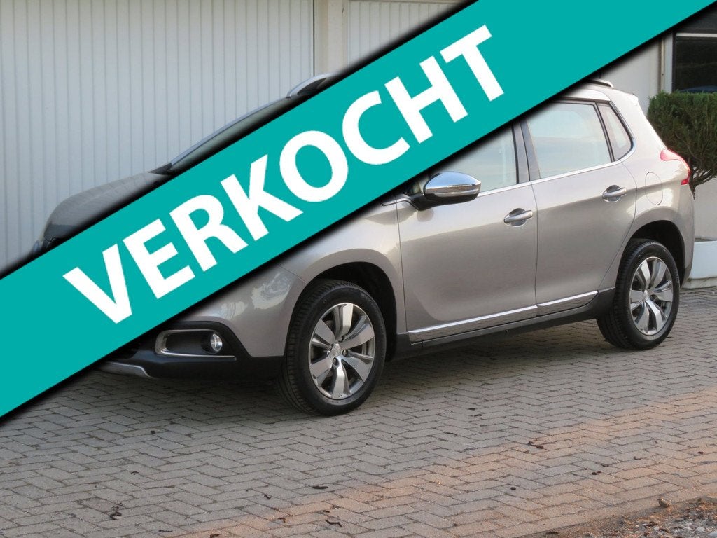 Peugeot 2008 1.2 VTi Allure AUTOMAAT-PDC-CLIMA-NAVI-NL AUTO, Euro 5, 450 kg, 1199 cc, Met garantie (alle)