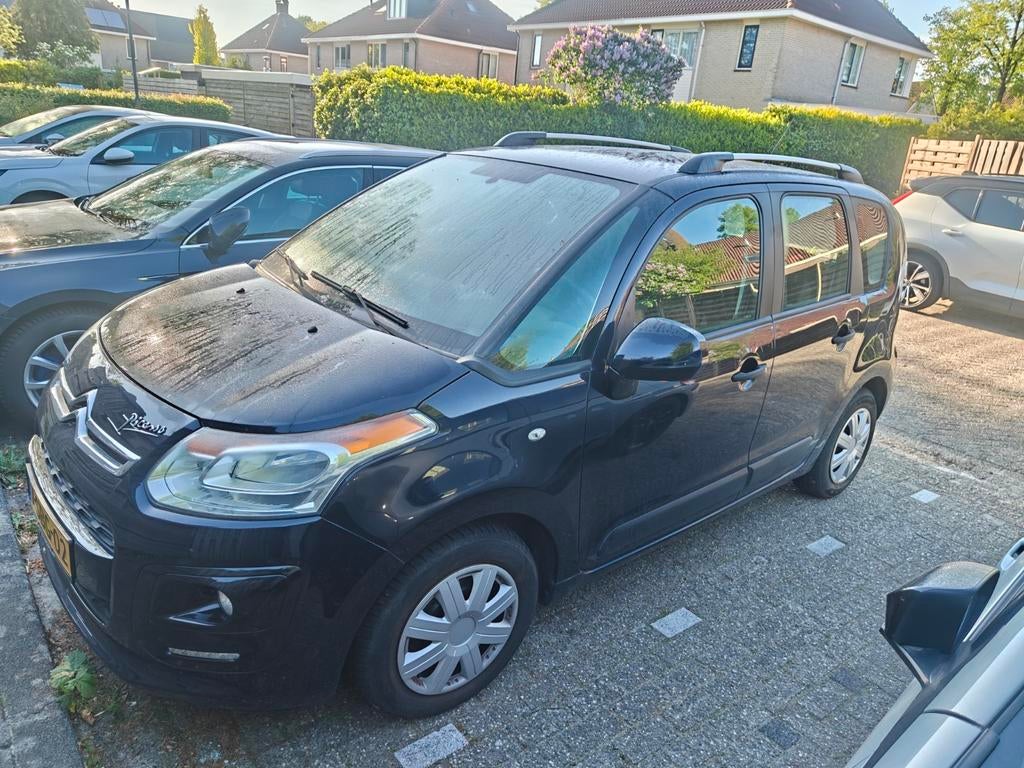 Citroën C3 Picasso 1.4 VTI 70KW 2013, Voorwielaandrijving, Stof, Zwart, Parkeersensor