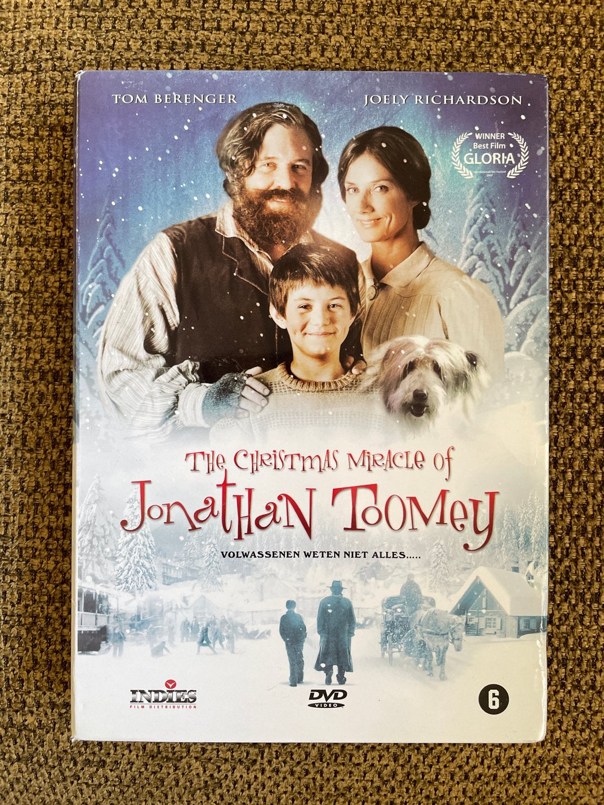 The Christmas Miracle of Jonathan Toomey DVD, Engels, Nederlands, Ophalen of Verzenden, Zo goed als nieuw