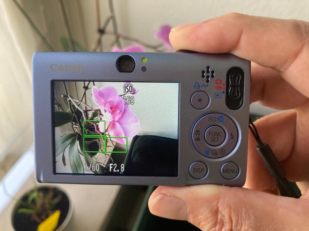 Canon Digital IXUS 82IS Blauw met doos.  Werkt perfect, Audio, Tv en Foto, Fotocamera's Digitaal, Canon, Compact, 8 Megapixel