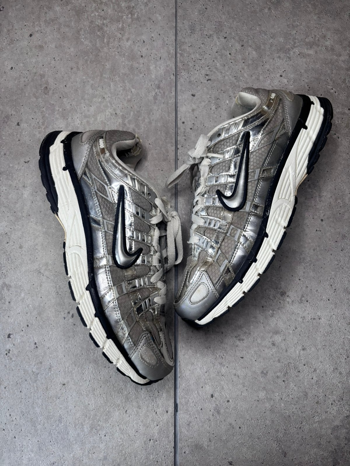 Nike P-6000 Silver 44, Overige kleuren, Ophalen of Verzenden, Sneakers of Gympen, Zo goed als nieuw