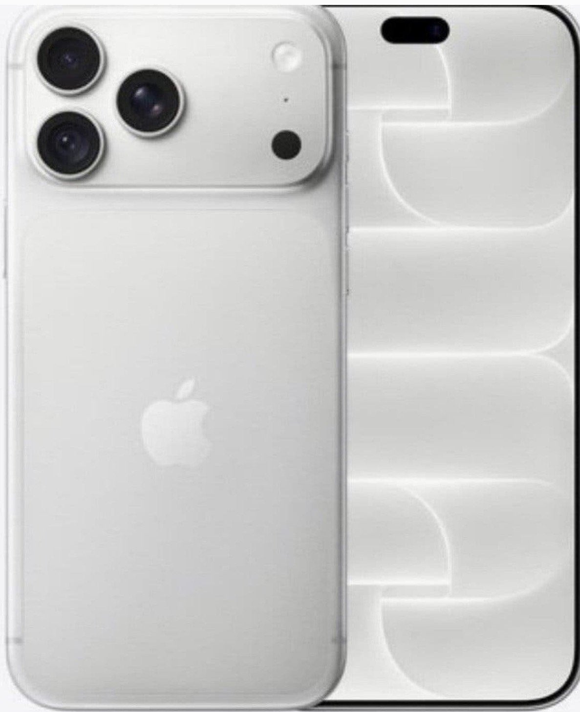 Iphone 18 pro max 512 gb silver factuur + Garantie