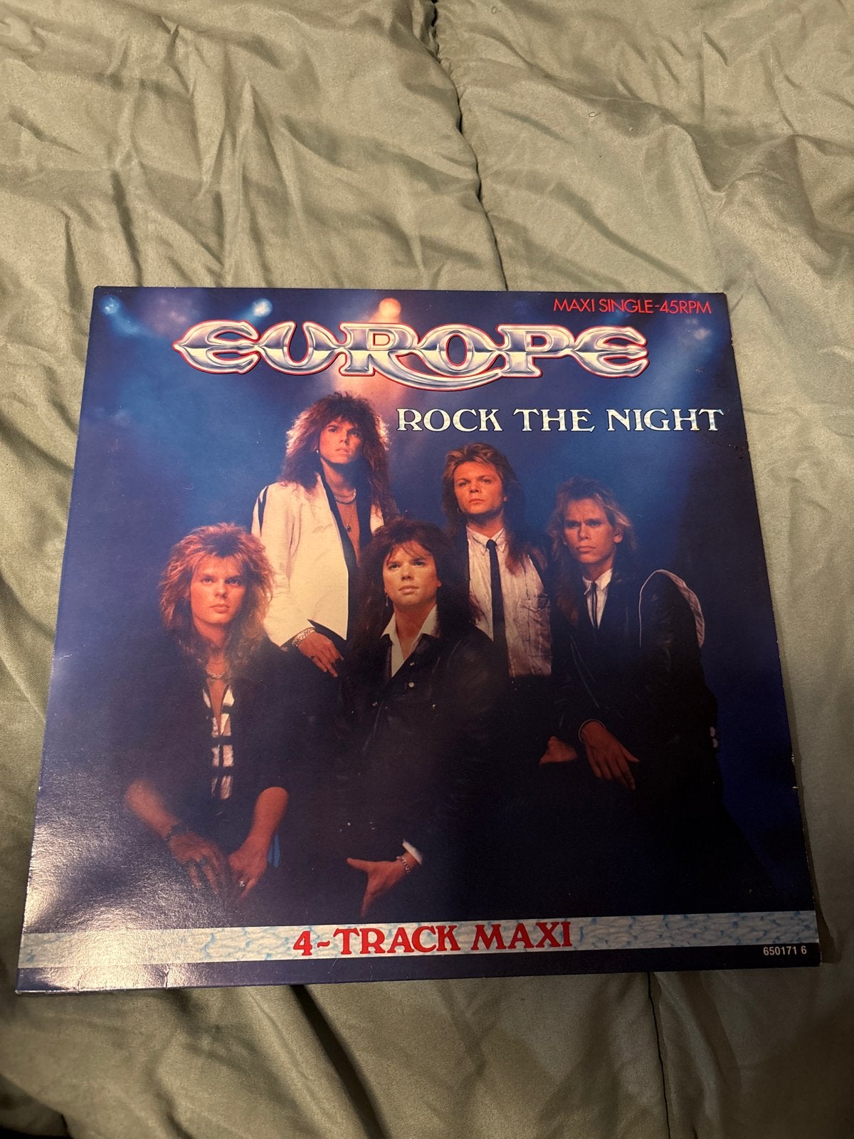 Europe - Rock the Night (4-Track Maxi Single), Cd's en Dvd's, Gebruikt, Ophalen of Verzenden, Classic Rock, EP