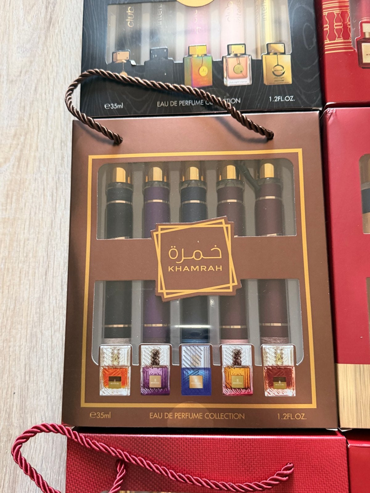 Khamrah Arabische Parfum Olie Collectie - 5x35ml, Ophalen, Nieuw