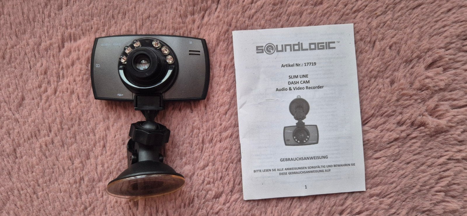 Soundlogic dashcam auto camera, Audio, Tv en Foto, Videobewaking, Ophalen, Zo goed als nieuw