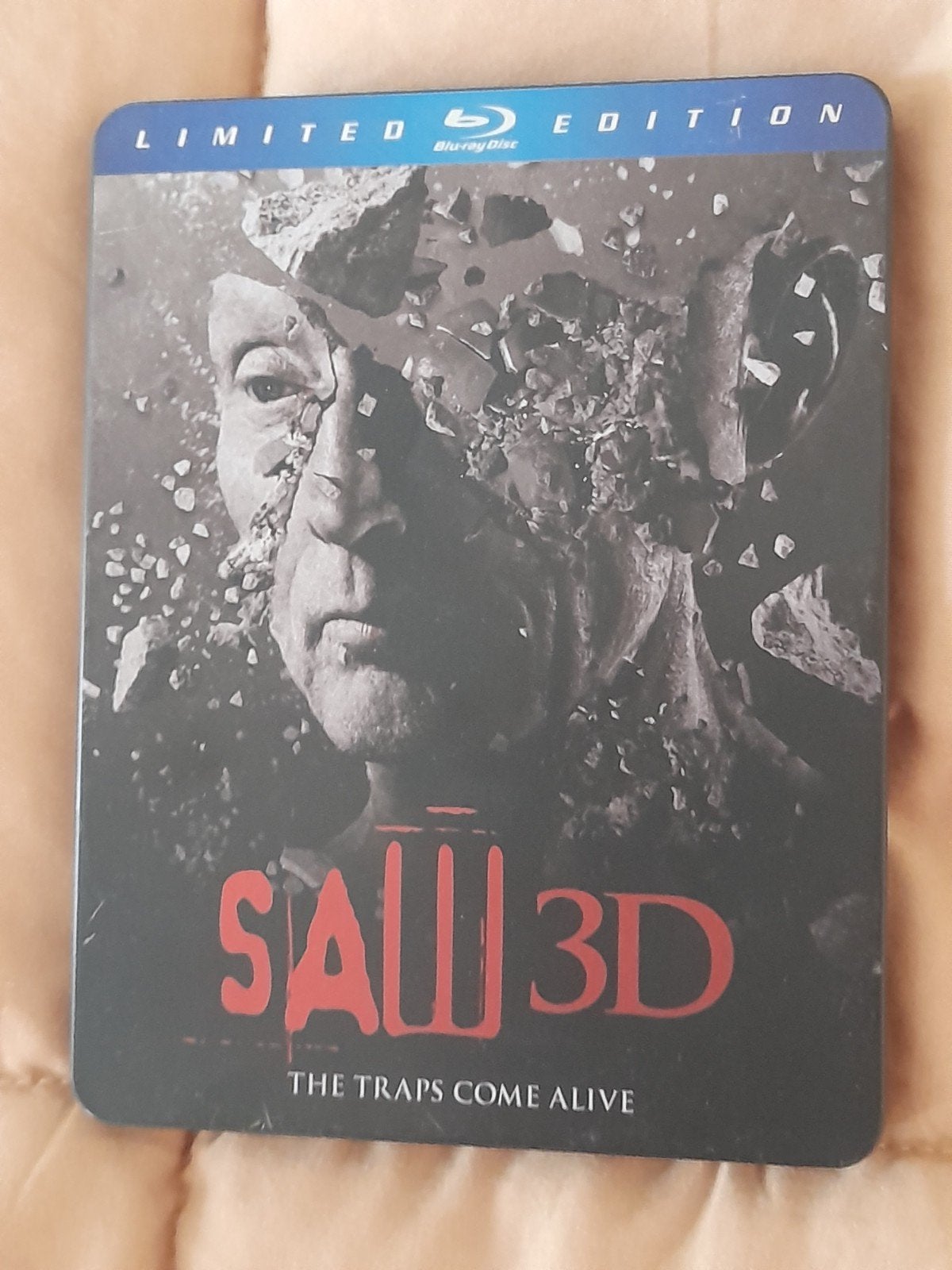 Saw 3D - Limited Edition Blu-ray Disc, Ophalen of Verzenden, Zo goed als nieuw, Horror