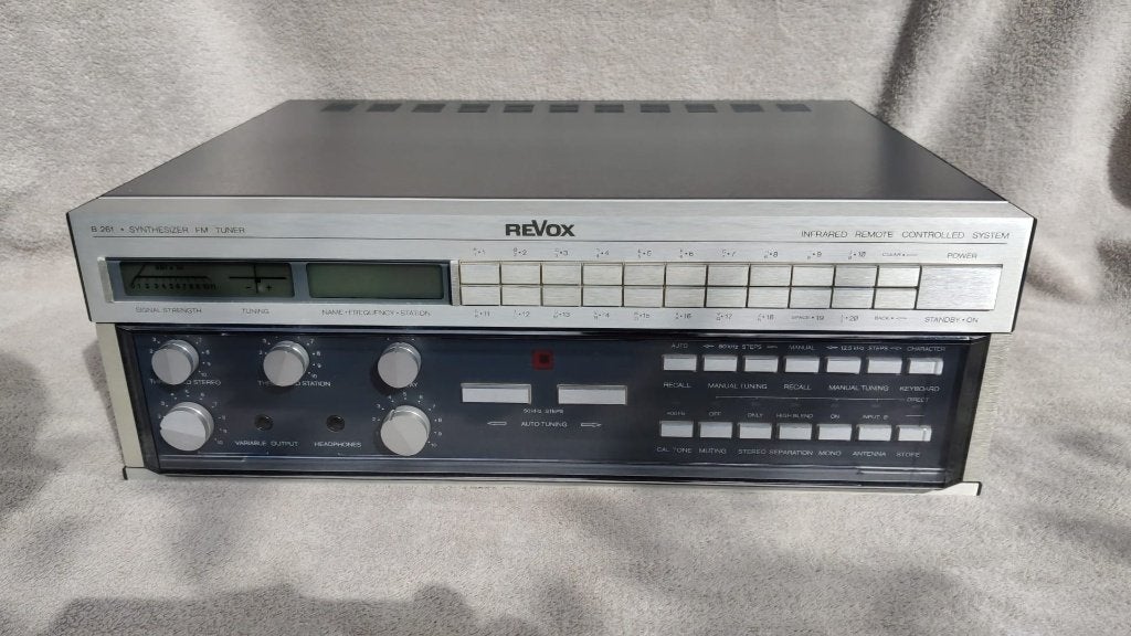 Revox B251, Revox B261+afstandsbediening, Ophalen, Gebruikt, Tuner of Radio, Overige merken