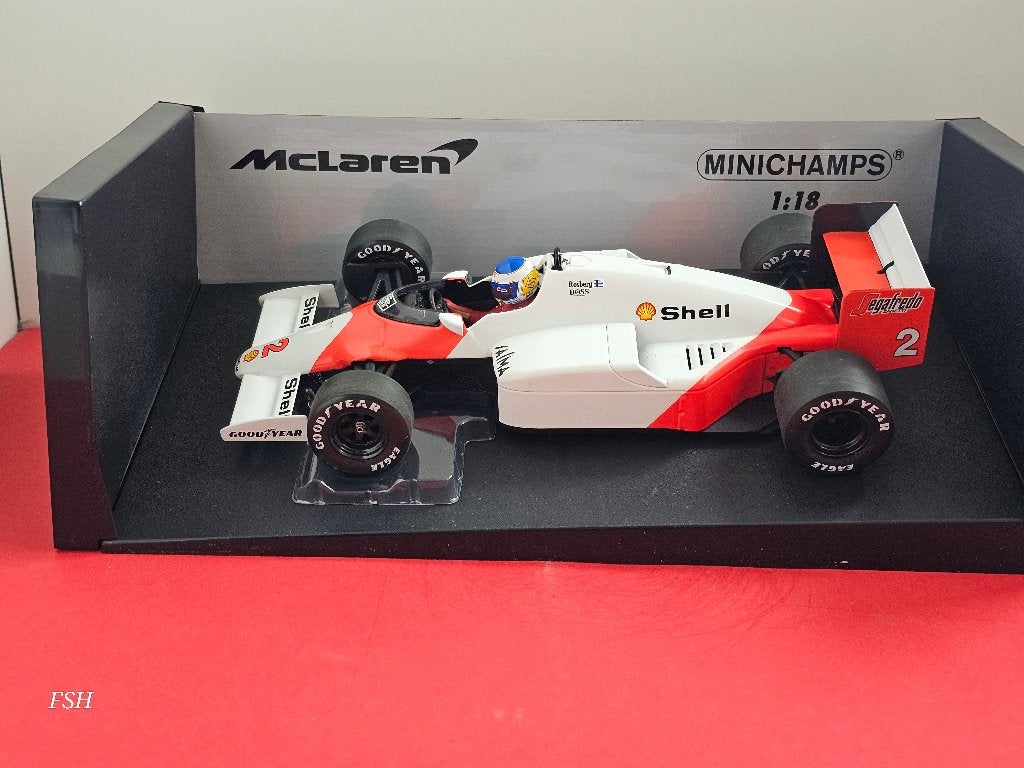 McLaren TAG MP4-2C, Keke Rosberg # 2, 1986. <<NIEUW>>, Verzamelen, Ophalen of Verzenden, Nieuw, Formule 1