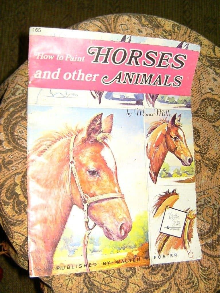 How to paint Horses and other animals teken paarden Engels, Gelezen, Walter Foster, Ophalen of Verzenden, Tekenen en Schilderen