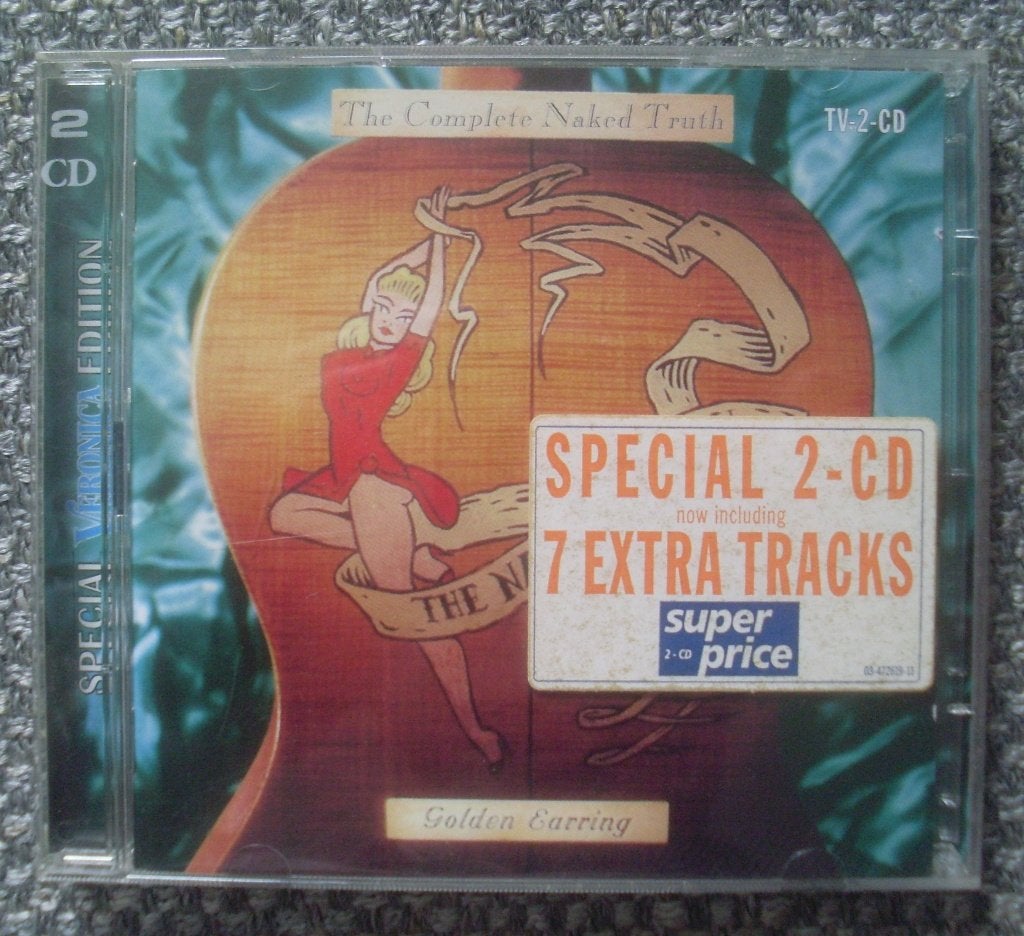 Golden Earring - The Complete Naked Truth (2CD) Live, Gebruikt, Ophalen of Verzenden, Live-album, Poprock