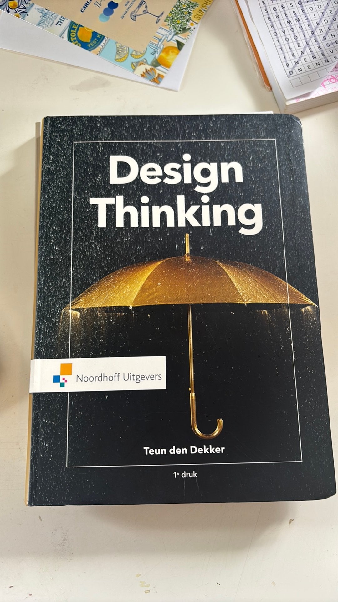 Teun den Dekker - Design Thinking, Boeken, Wetenschap, Zo goed als nieuw, Sociale wetenschap, Ophalen of Verzenden