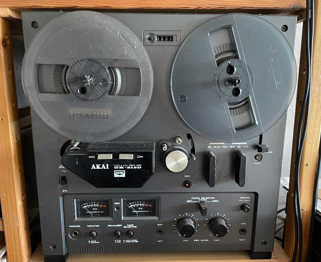 Akai GX 215D Bandrecorder Vintage Taperecorder, Ophalen, Bandrecorder