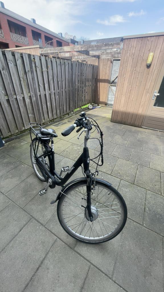 Popal elektrische fiets, Fietsen en Brommers, Elektrische fietsen, Gebruikt, 47 tot 51 cm, 50 km per accu of meer, Ophalen