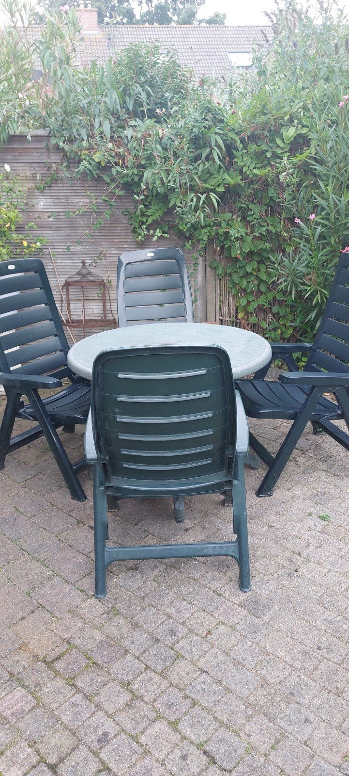 tuinset, Ophalen, Gebruikt, Kunststof