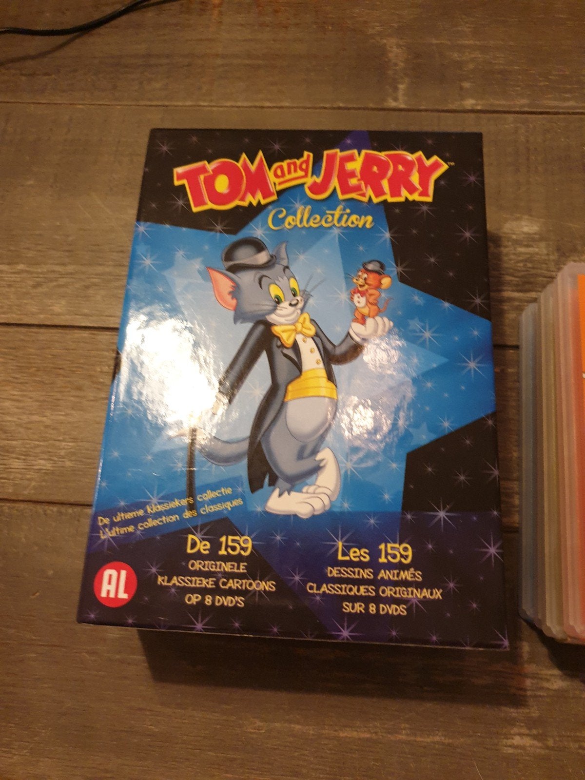 Tom and Jerry Collection - 159 originele cartoons op 8 DVD's, Gebruikt, Tekenfilm, Nederlands, Ophalen of Verzenden
