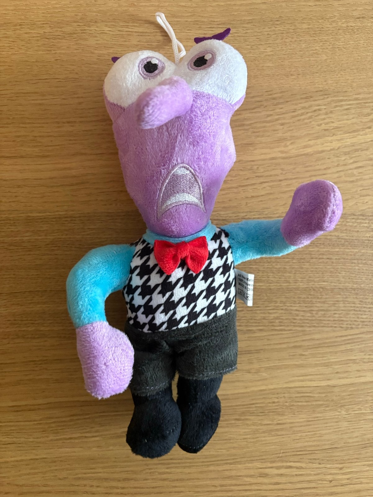 Disney knuffel Inside Out - Fear (Angst), Paars, Overige typen, Ophalen of Verzenden, Zo goed als nieuw
