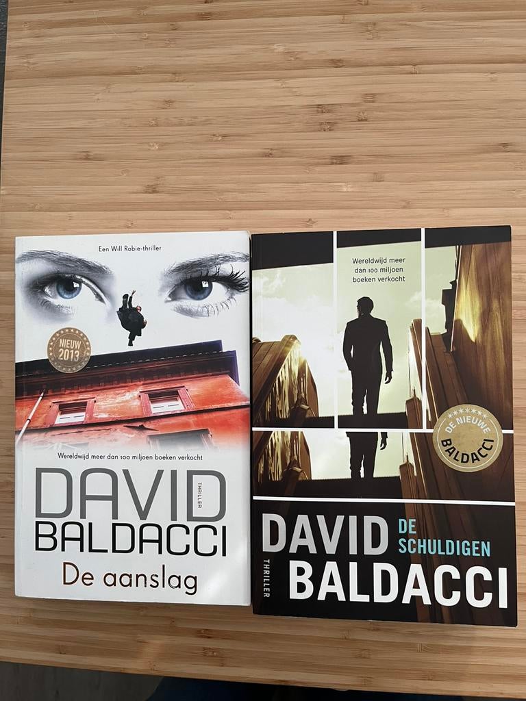 David Baldacci De aanslag en De schuldigen, Boeken, Ophalen, Zo goed als nieuw