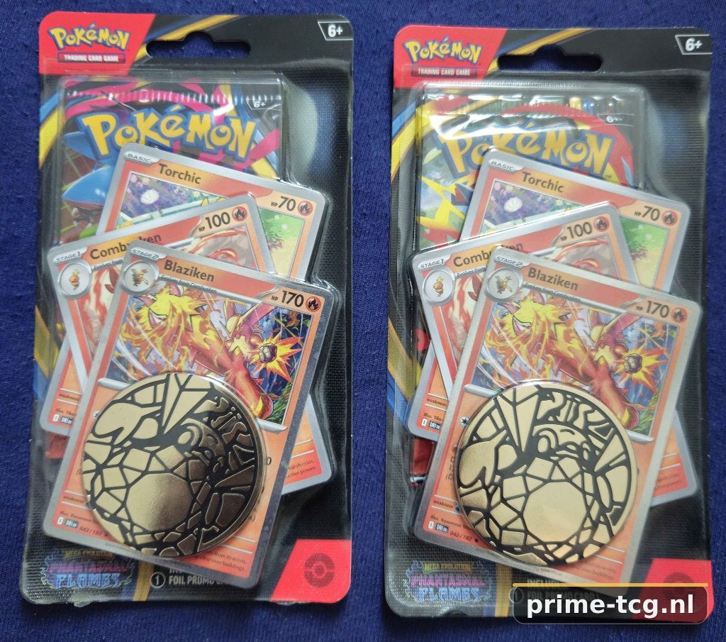 Pokémon Phantasmal Flames – Blaziken Blister, Ophalen, Nieuw, Booster, Foil