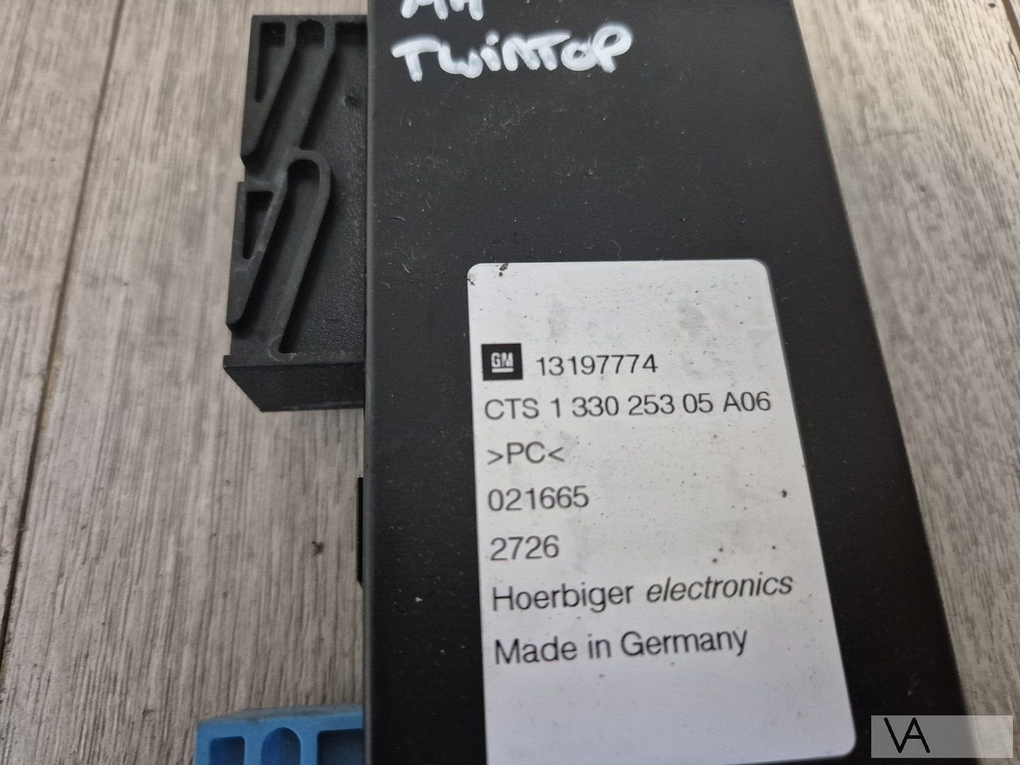 Cabriodak bediening module computer van Opel Astra H twintop, Gebruikt, -, -, Opel
