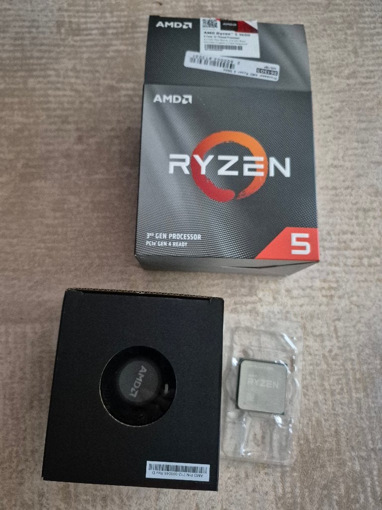 AMD Ryzen 5 3600 Boxed incl cooler, Computers en Software, Verzenden, Gebruikt, AMD Ryzen 5, 3 tot 4 Ghz