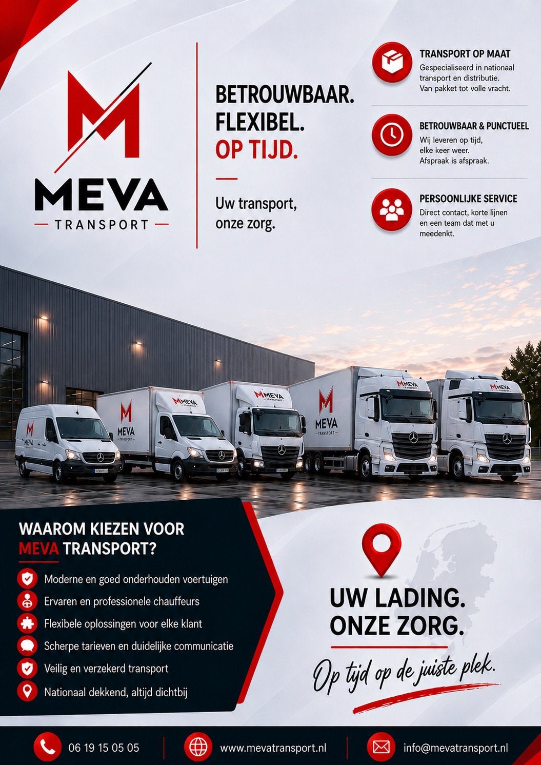 Vastwerk & Spoed Transport Koerier Bakwagens,BE,C&CE Vracht, Koeriersdiensten