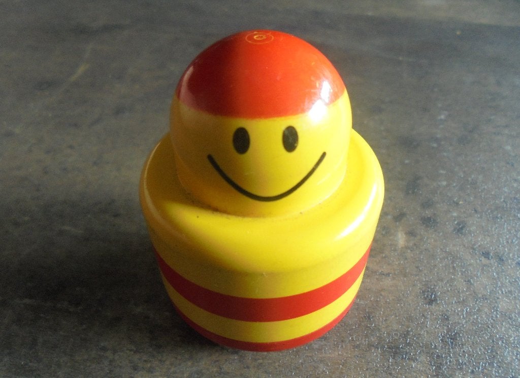 Lego Primo Round Rattle Brick (zie foto's), Ophalen of Verzenden, Gebruikt, Losse stenen, Lego Primo