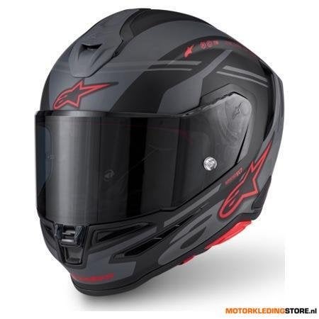 Alpinestars S-R7 A-Core Integraalhelm, Zwart-Antraciet-Rood, Ophalen of Verzenden, Nieuw met kaartje