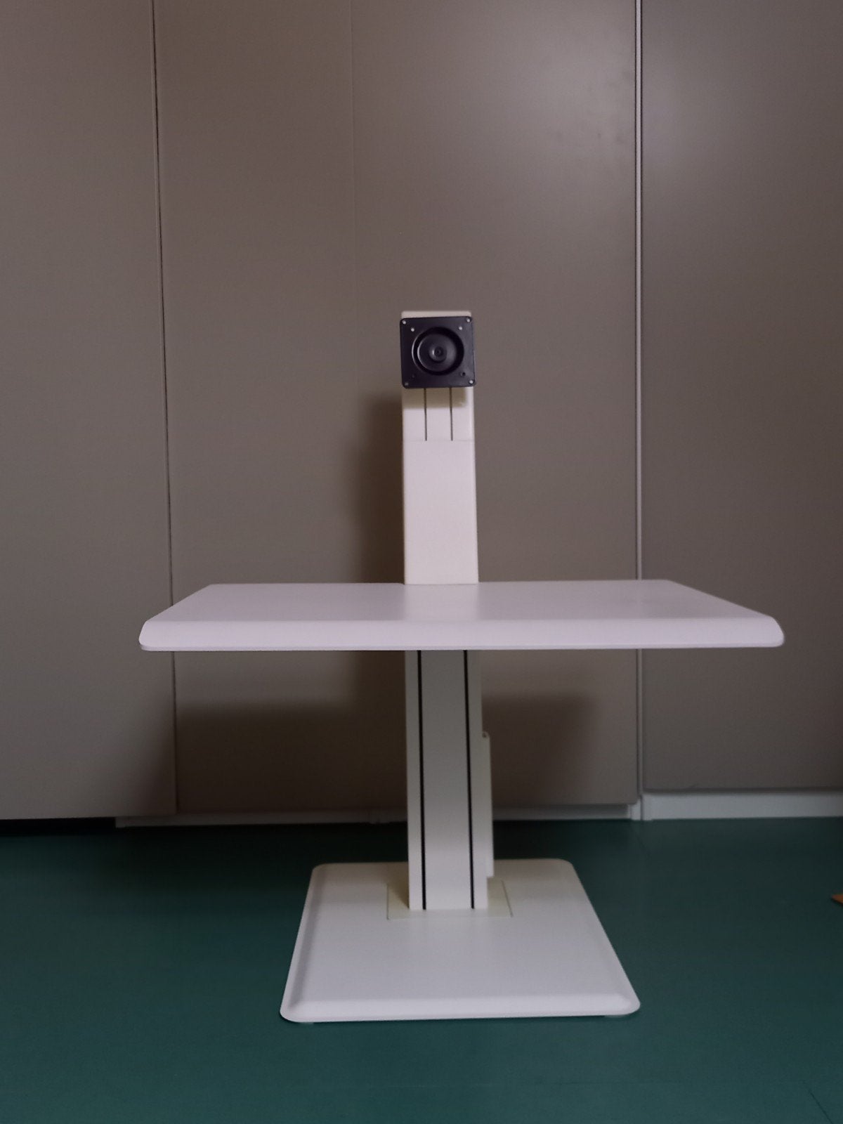 verstelbare computer standaard, Ophalen, Gebruikt, In hoogte verstelbaar, Wit