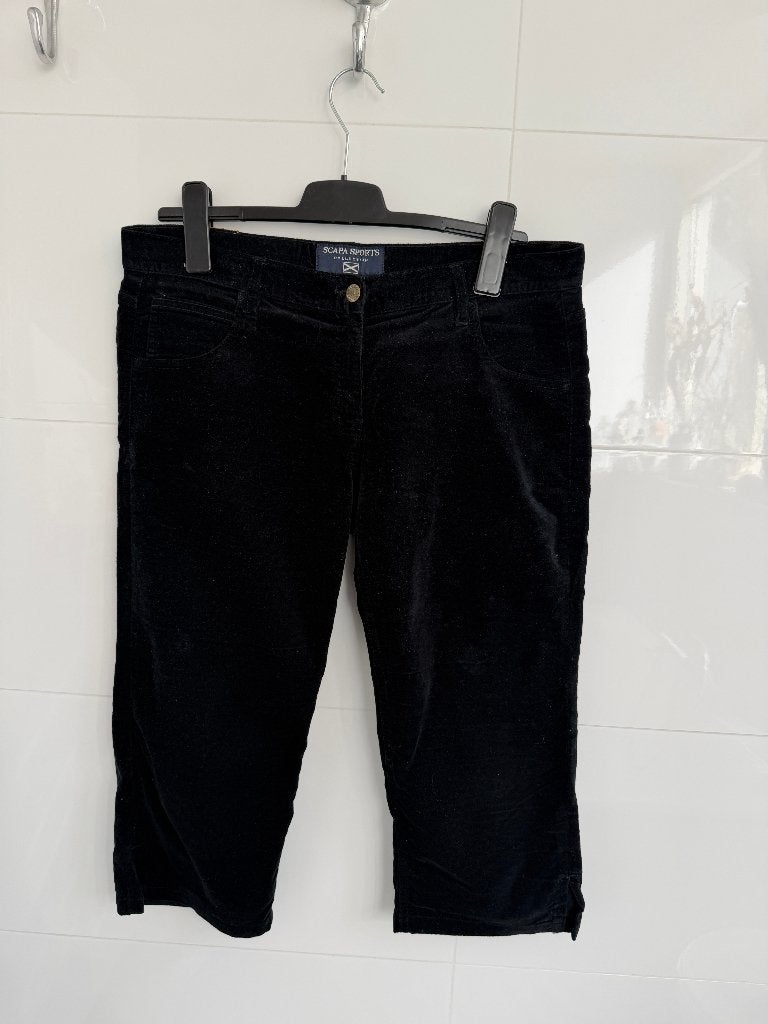 Broek Scapa Sports zwart, Scapa Sports, Zwart, Zo goed als nieuw, Driekwart