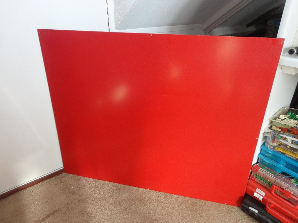 Rood Lundia Paneel, Ophalen, Gebruikt, Overige materialen