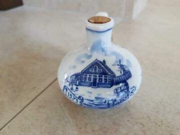 Delfts blauw flesje van Bols, Antiek en Kunst, Ophalen of Verzenden