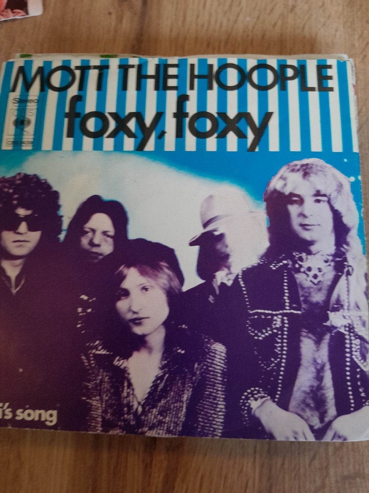 Mott the hoople 7 inch foxy foxy, Ophalen of Verzenden, Zo goed als nieuw, Pop