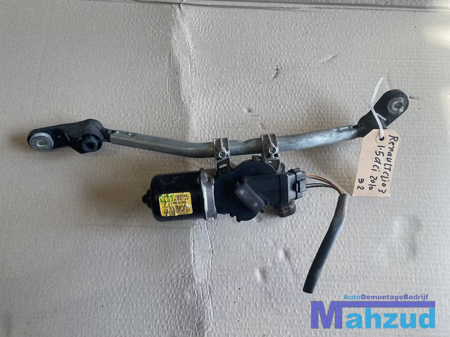 RENAULT CLIO 3 Ruitenwissermotor engels 8200268932, Renault Group, Gebruikt, Contact.group@renault.com, Renault