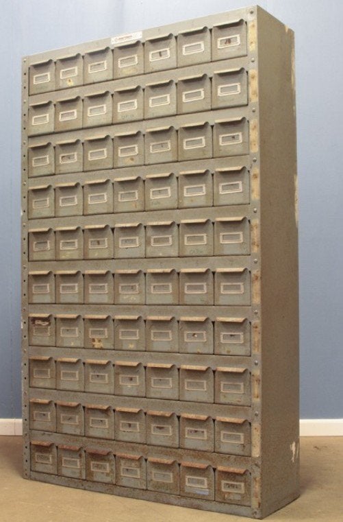 Overtoom metalen ladekast, Ophalen, 100 cm of meer, Overige typen, Minder dan 35 cm