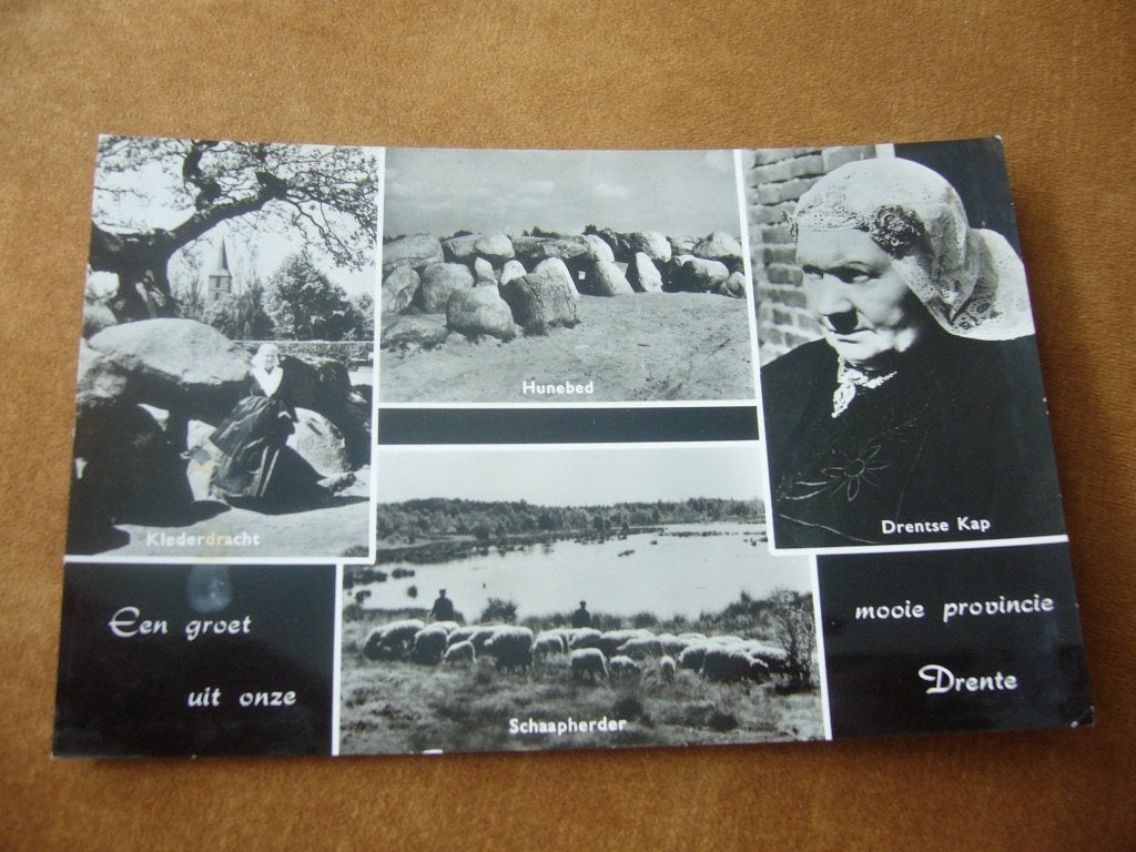 DRENTE  =  4  LUIK, Ophalen of Verzenden, 1960 tot 1980, Gelopen