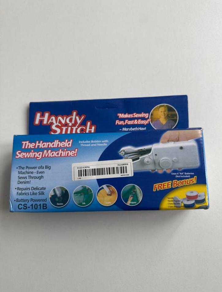 Hand naamachine, Ophalen, Zo goed als nieuw