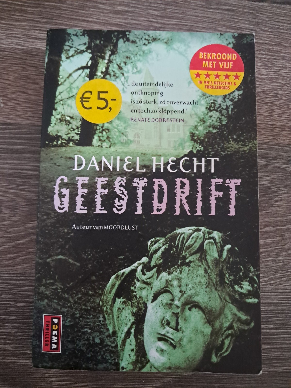 Boek: Geesdrift - Daniel Hecht (Thriller), Boeken, Ophalen of Verzenden, Gelezen, Daniel Hecht, Nederland